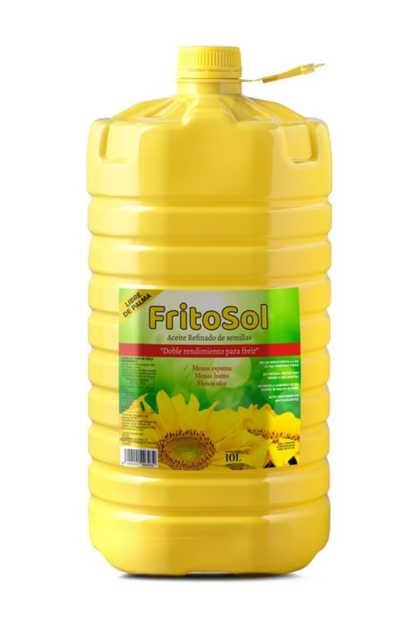 ACEITE FRITOSOL DOBLE RENDIMIENTO 10 LITROS  C/2